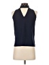 Milly Blue Sleeveless Blouse Size S - photo 2