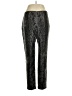 Vince Camuto Animal Print Gray Casual Pants Size 10 - photo 1