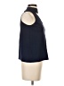 Milly Blue Sleeveless Blouse Size S - photo 4