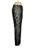 Vince Camuto Animal Print Gray Casual Pants Size 10 - photo 4