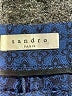 Sandro 100% Viscose Chevron-herringbone Blue Casual Pants Size EU (FR) 36 / US 4 - photo 7