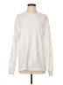Zara 100% Cotton White Sweatshirt Size S - photo 1