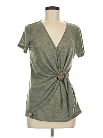 G by Giuliana Rancic Short Sleeve Top (view 1)