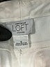 Ann Taylor LOFT 100% Cotton Ivory Jeans Size 8 - photo 7