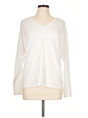 White House Black Market Long Sleeve T-Shirt (view 1)