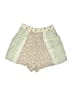 American Eagle Outfitters 100% Viscose Floral Ivory Shorts Size XXS - photo 2