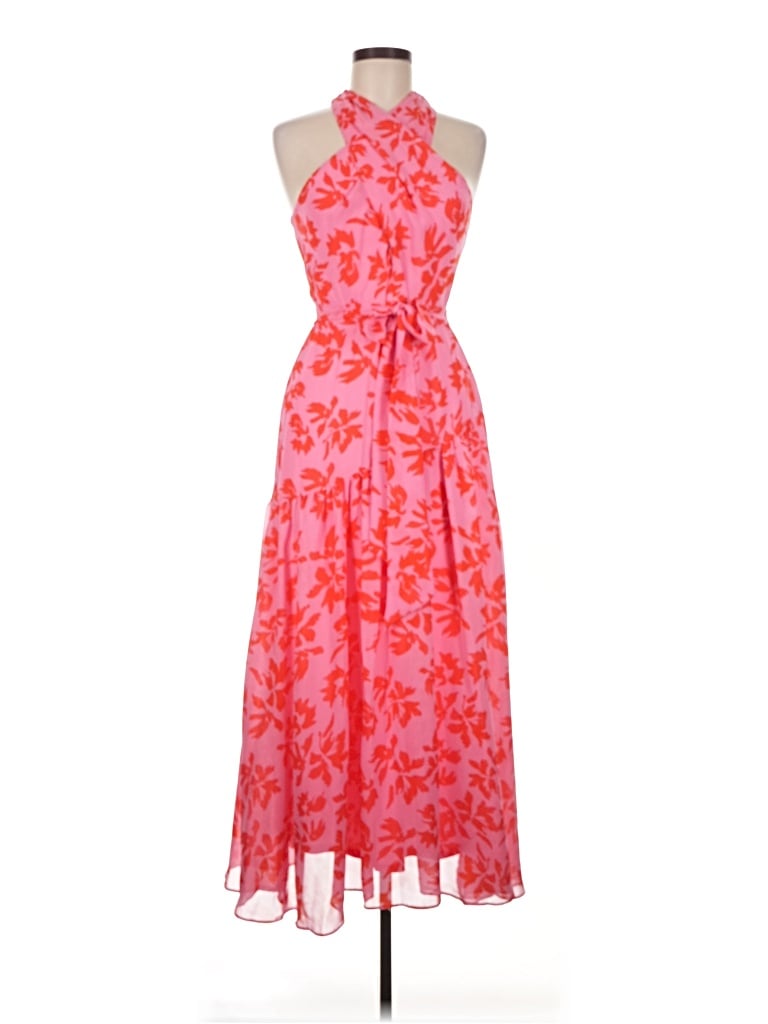 Pre-owned Taylor Cocktail Dress In Pink
