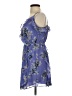 Joie 100% Silk Floral Blue Cocktail Dress Size S - photo 5