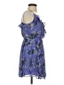 Joie 100% Silk Floral Blue Cocktail Dress Size S - photo 4