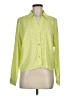 MICHAEL Michael Kors 100% Polyester Polka Dots Green Long Sleeve Blouse Size M - photo 1