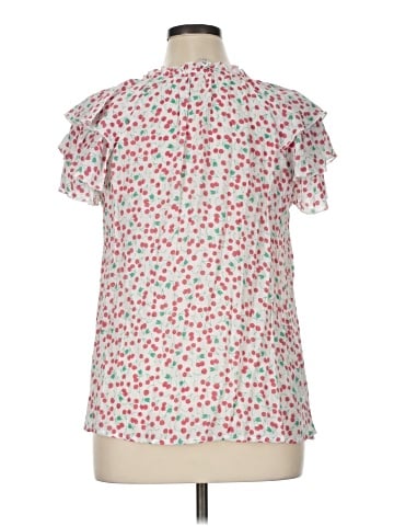 NANETTE Nanette Lepore Short Sleeve Blouse (view 2)