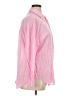Zara Pink 3/4 Sleeve Button-Down Shirt Size XL - photo 4