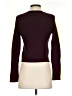 Zara Color Block Burgundy Pullover Sweater Size S - photo 2