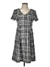 Apt. 9 Tweed Gray Casual Dress Size L - photo 1