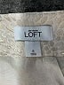 Ann Taylor LOFT Chevron-herringbone Gray Formal Skirt Size 8 - photo 4