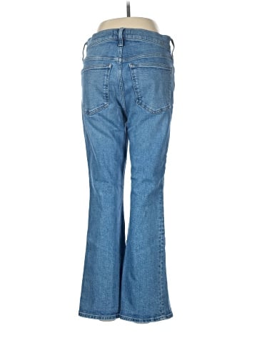 Madewell Kick Out Crop Jeans in Oneida Wash (view 2)