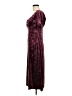 Francesca's Burgundy Cocktail Dress Size M - photo 5