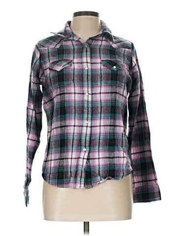Wrangler Jeans Co Long Sleeve Button-Down Shirt (view 1)