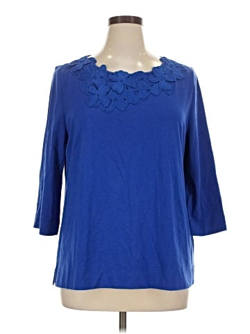Charter Club 3/4 Sleeve Top (view 1)