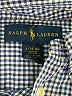 Ralph Lauren 100% Cotton Checkered-gingham Blue Long Sleeve Button-Down Shirt Size 14 - 16 - photo 3