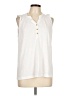Fresh Ivory Sleeveless Blouse Size L - photo 1