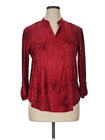 New Directions 3/4 Sleeve Blouse (view 1)