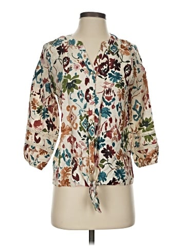 AGB 3/4 Sleeve Blouse (view 1)
