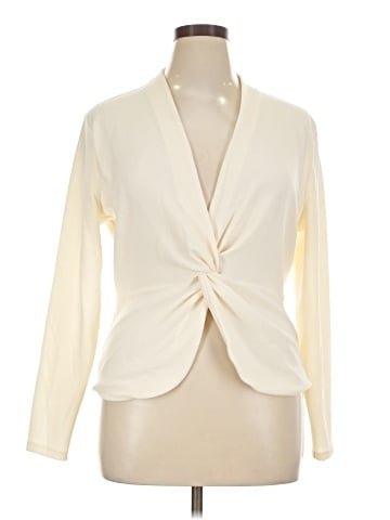 Maison Jules Long Sleeve Blouse (view 1)