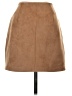 Bershka Solid Tan Casual Skirt Size S - photo 2