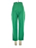 Zara Solid Green Casual Pants Size XS - photo 2