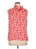 George 100% Polyester Red Sleeveless Blouse Size XL - photo 1