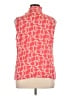 George 100% Polyester Red Sleeveless Blouse Size XL - photo 2