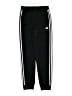 Adidas 100% Polyester Black Track Pants Size 14 - photo 1
