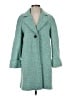 Zara Basic Teal Coat Size XS - photo 1