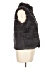 Unbranded 100% Polyester Black Faux Fur Vest Size Lg - XL - photo 4