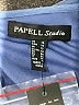 PAPELL Studio 100% Polyester Blue Cocktail Dress Size 14 - photo 8