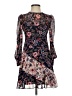 Eliza J 100% Polyester Paisley Black Cocktail Dress Size 0 - photo 1