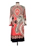 PREMISE Paisley Red Casual Dress Size L - photo 2