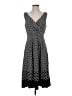 Lands' End Polka Dots Black Cocktail Dress Size S (tall) - photo 1