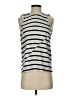 Madewell 100% Polyester Silver Sleeveless T-Shirt Size XXS - photo 1