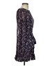 Forever 21 100% Polyester Floral Blue Casual Dress Size S - photo 4