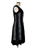 DressBarn Chevron-herringbone Black Cocktail Dress Size 10 - photo 4