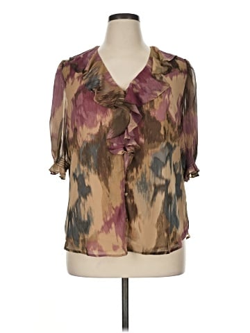 Lauren by Ralph Lauren 3/4 Sleeve Blouse (view 1)