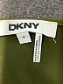 DKNY 100% Polyester Green Short Sleeve Blouse Size M - photo 4