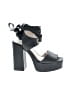 Shellys London Black Sandals Size 8 1/2 - photo 1