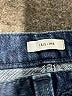 Iris & Ink 100% Cotton Chevron-herringbone Blue Jeans Size 8 - photo 7