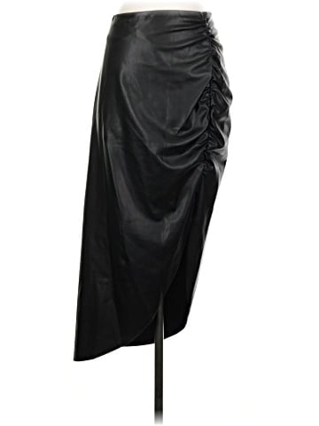 Veronica Beard Faux Leather Skirt (view 1)