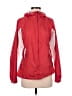 Columbia 100% Polyester Color Block Red Windbreaker Size S - photo 1