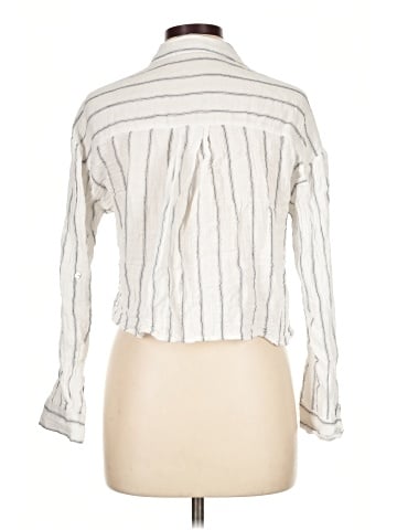 Love Notes 3/4 Sleeve Button-Down Shirt (view 2)