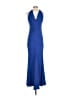 Cache Solid Blue Cocktail Dress Size 2 - photo 2